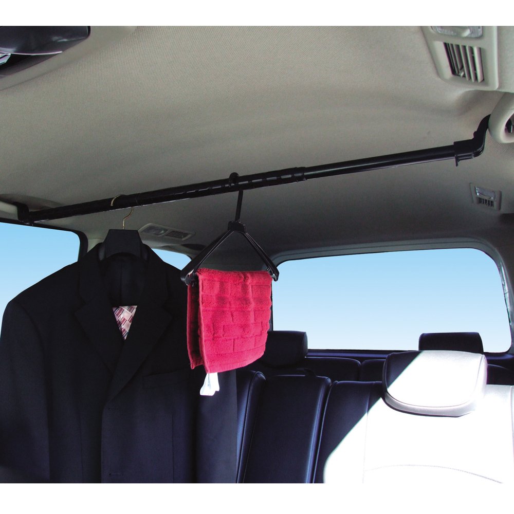 Tsuchiya Yac Slender Multi Grip Bar Black 85~120cm Telescopic RV-61 - Bild 2 von 3