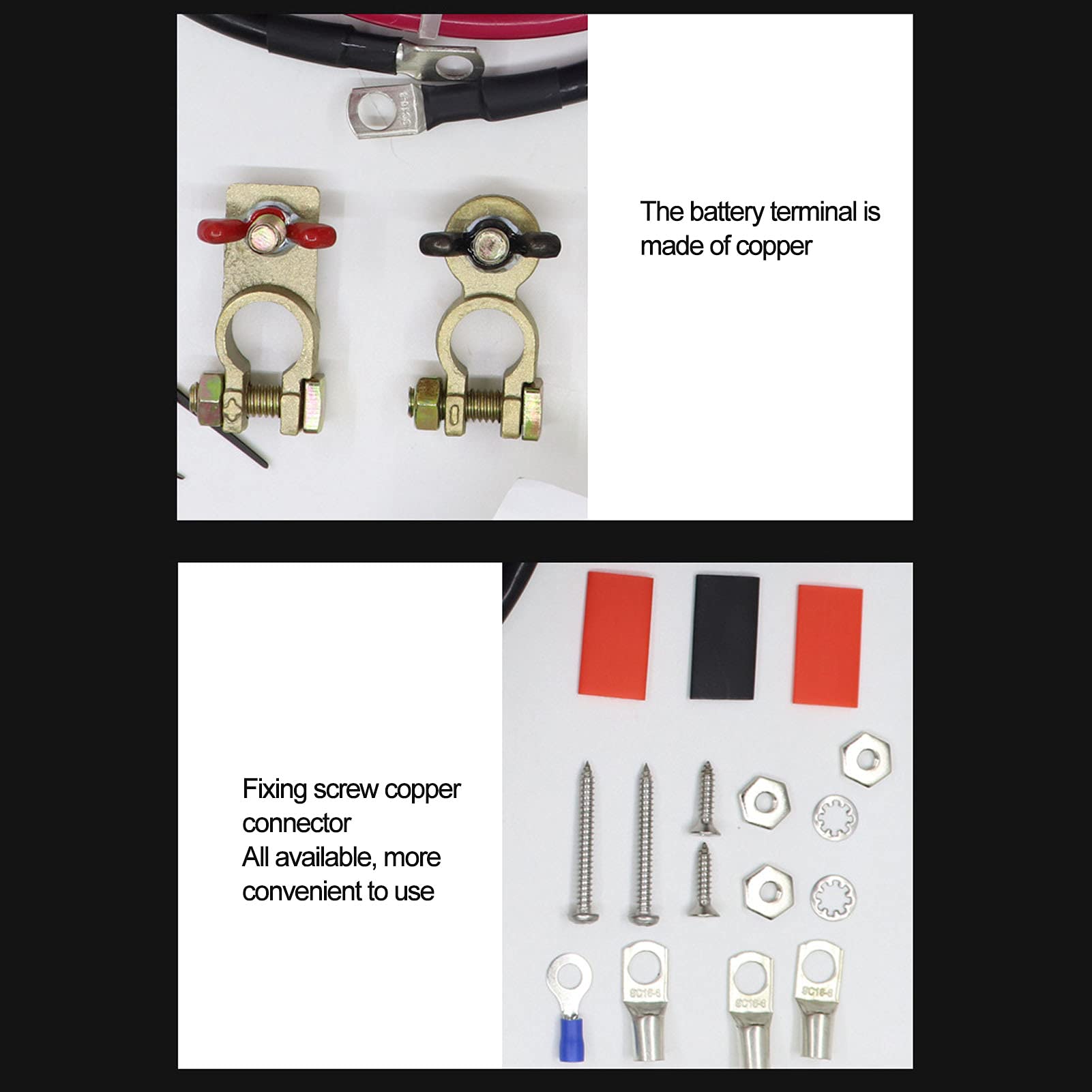 YWBL-WH Kit Aislador de Batería Dual, IP65 Impermeable de Inducción