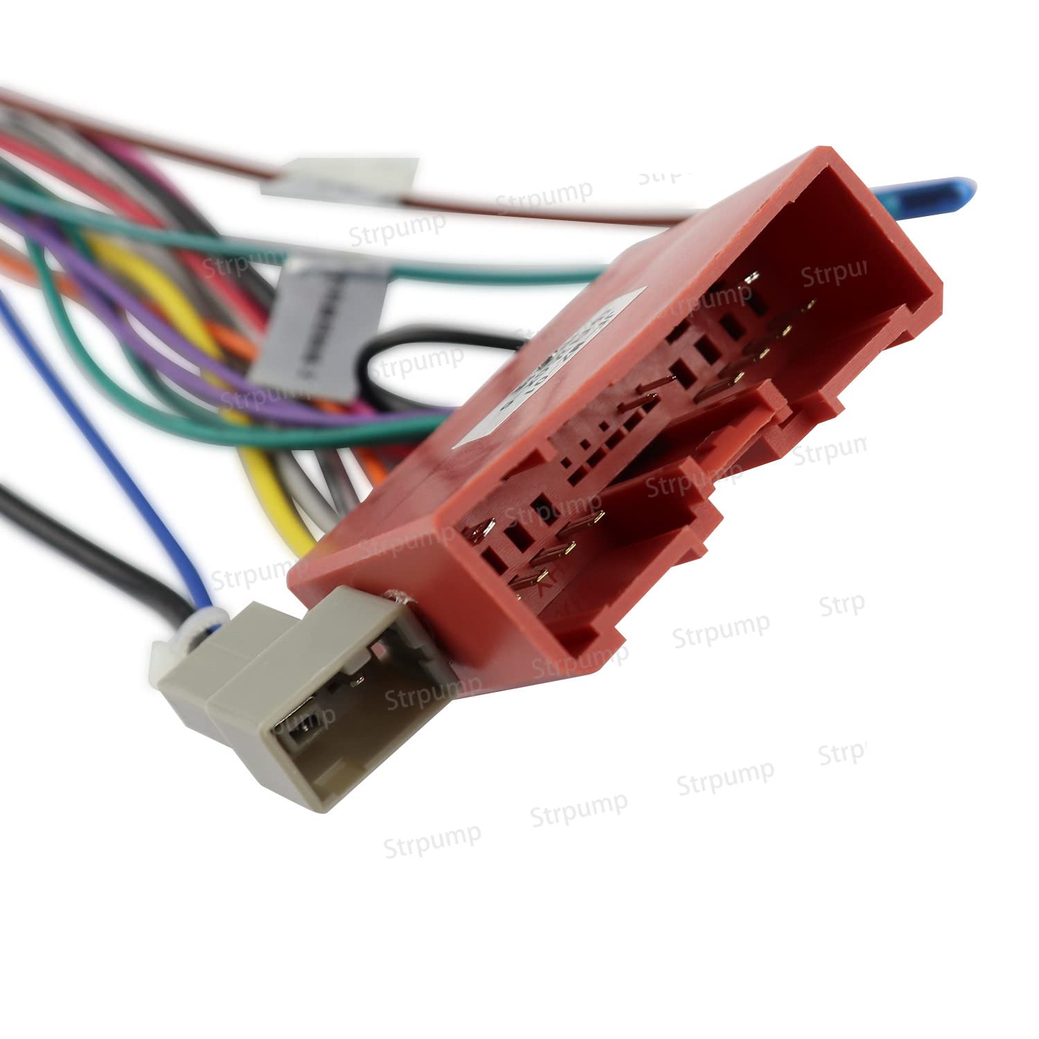 Dilwe 1.9 Inch RC Beadlock Wheels - 2PCS Aluminum Alloy Rims For Crawler Cars (Gold)