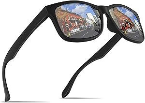 [MARSQUEST] サングラス メンズ 偏光サングラス 運転用 ウェリントン型 UV400 紫外線カット