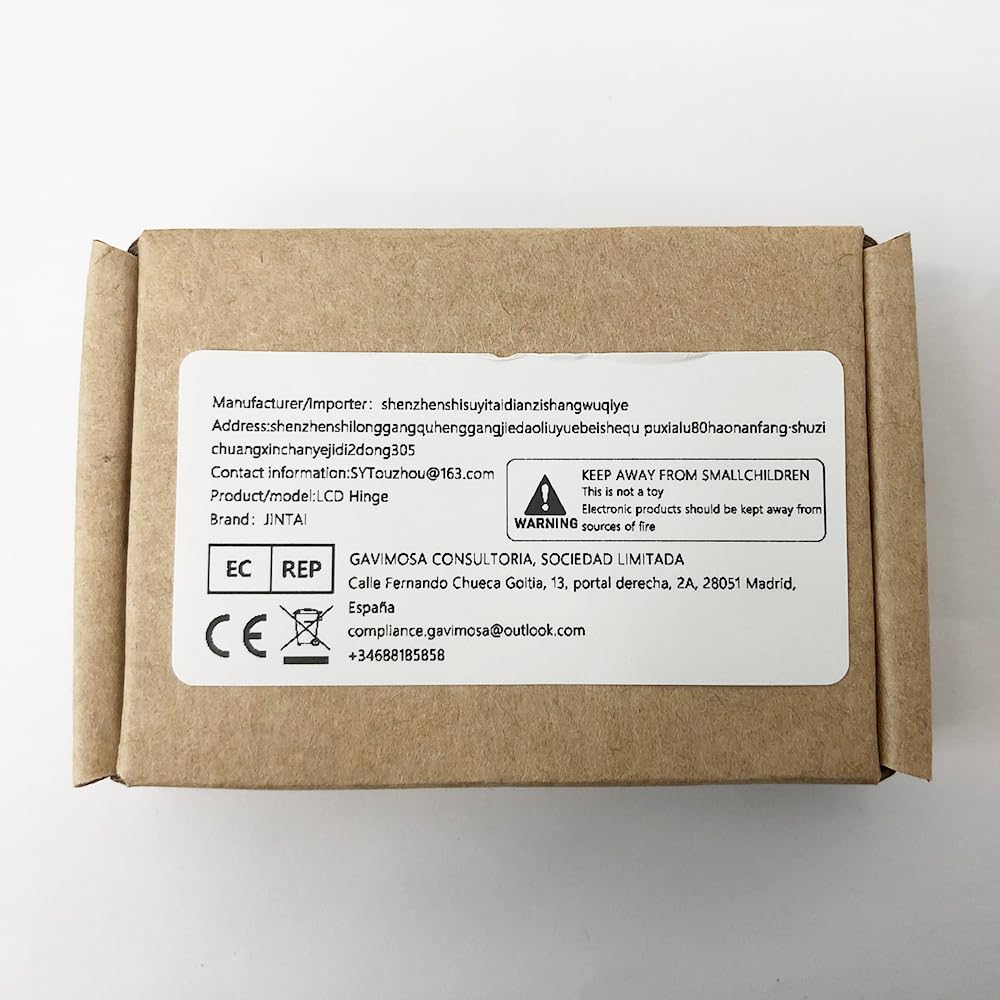 JINTAI LCD Bildschirm Scharnier Set Links + Rechts Ersatz Für HP Envy X360 15EE 15ED 15MEE 15MED TPNC149 L98035001 L98036001 AM2UUU000400, AM2UU000500