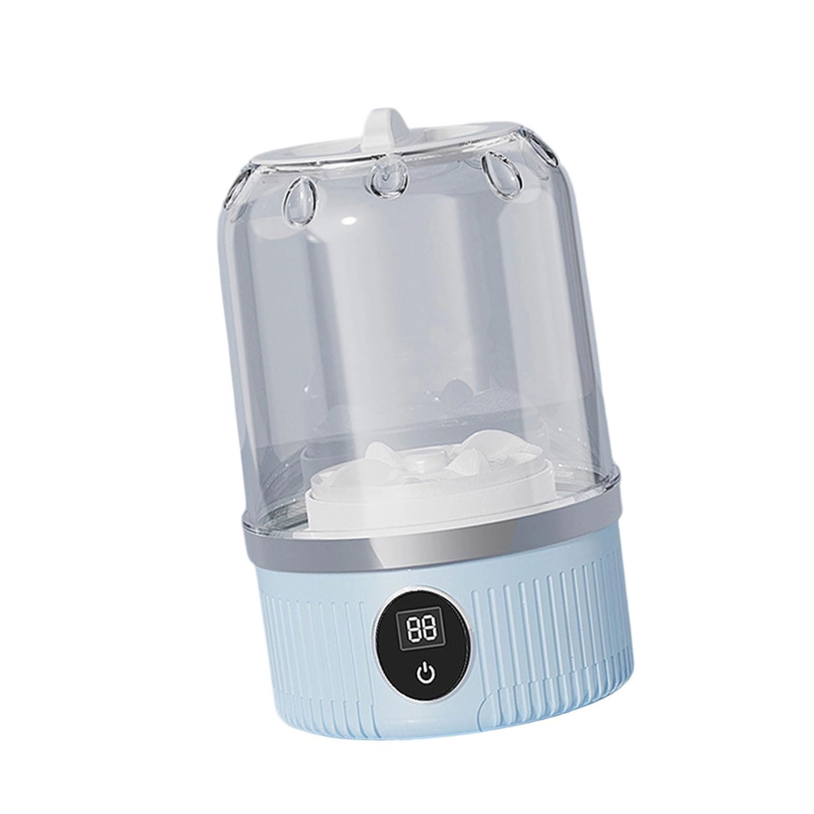 Buxuaaaa 3000mAh Rechargeable Portable Miniature Washing Machine for Underwear Socks Washer Home Laundry Solution Easy to Use Cordless Washing Machine