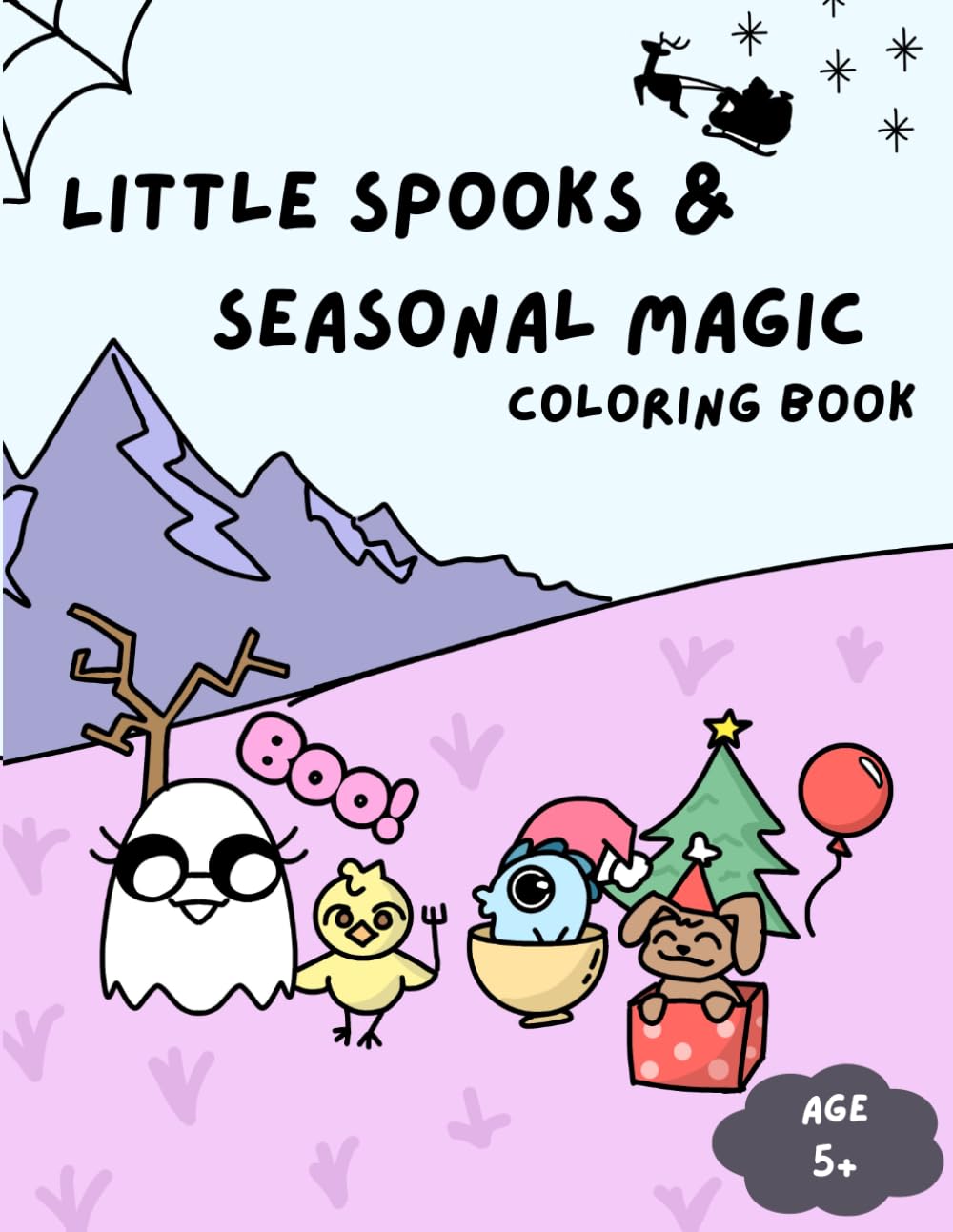 Little Spooks & Seasonal Magic Coloring Book