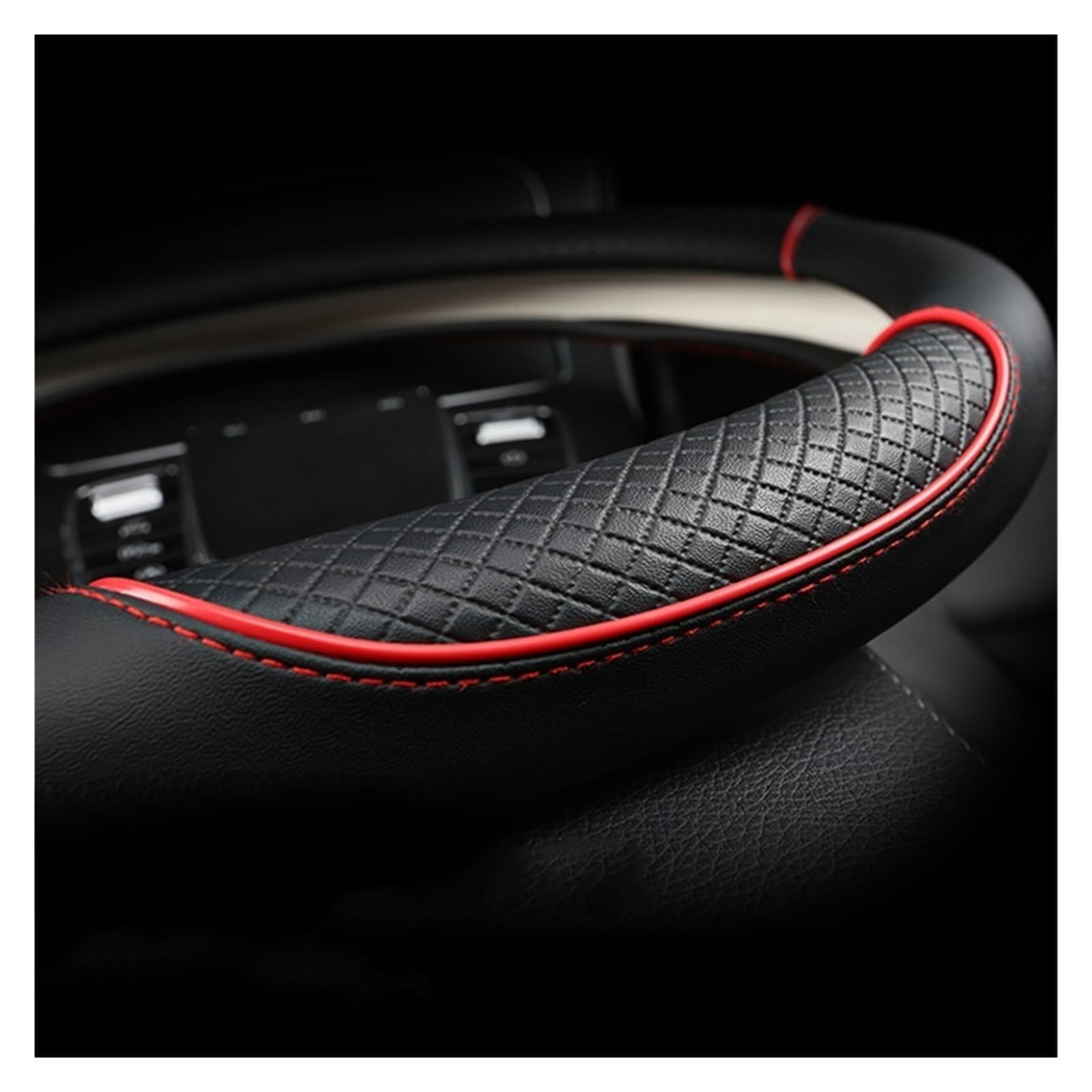Coprivolante Auto Coprivolante Per Auto Per Fiat Per Panda 2013 2014 2015 2016 2017 2018 2019 2020 2021 2022 Accessori Per Auto(D BEIGE)