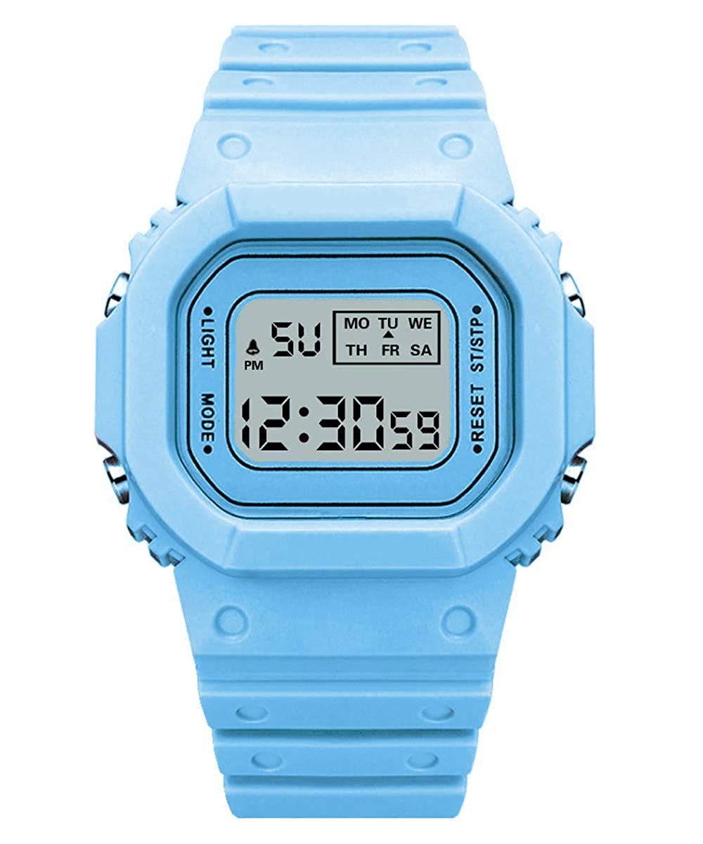 CLOUDWOOD Digital Blue Sports Kids Watch for Boys and Girls -W316 (Blue) (B08X1L7LS5) Amazon Price History, Amazon Price Tracker