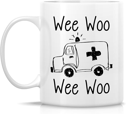 Miniatura 2 de Retreez Divertida taza paramédica de regalo ambulancia EMT médico de primera respuesta 11 oz tazas de café de cerámica  sarcasmo sarcasmo