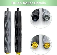 Vista 3 de Piezas de repuesto para iRobot Roomba 800 900 Series 805 860 861 864 866 870 871 880 890 891 960 961 964 980 981 985, 17 PCS Kit