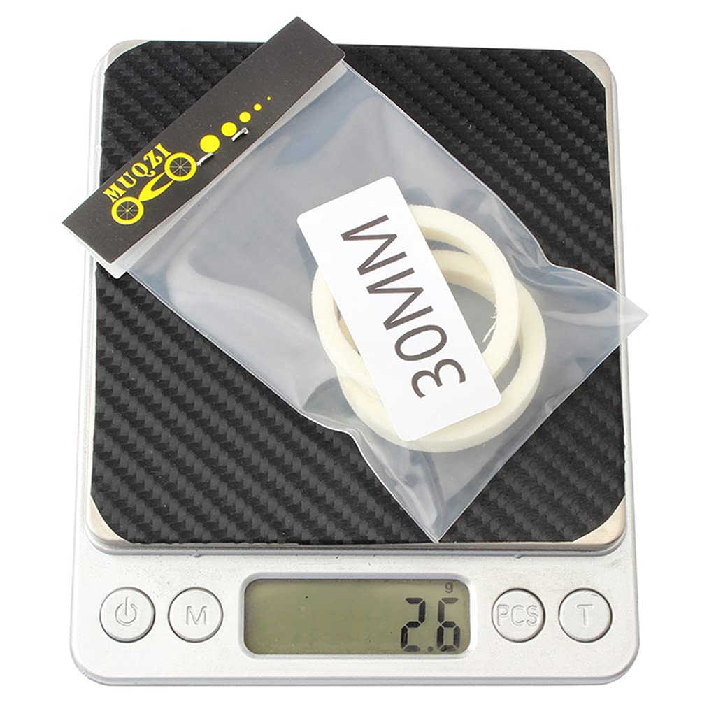 BOGEEL 2Pcs Front Fork Sponge Oil Foam Absorb Seal 30/32/34/35/36/38/40mm,Sponge