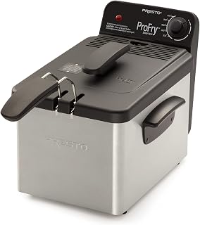 National Presto 05461 Stainless Steel Pro Fry Immersion Element Deep Fryer,Silver