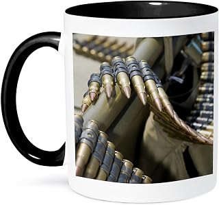 3dRose WA, Arlington Fly-in, World War II plane - US48 WSU1381 - William Sutton 11oz Two-Tone Black Mug