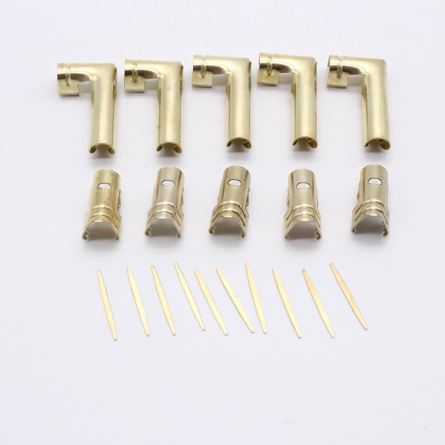 High Temperature Ignition Coil Boot Set 4PCS with 90 Degree Angled Connector and Brass Terminals for 6-10mm Plug High Durability Plugs Wire Boots