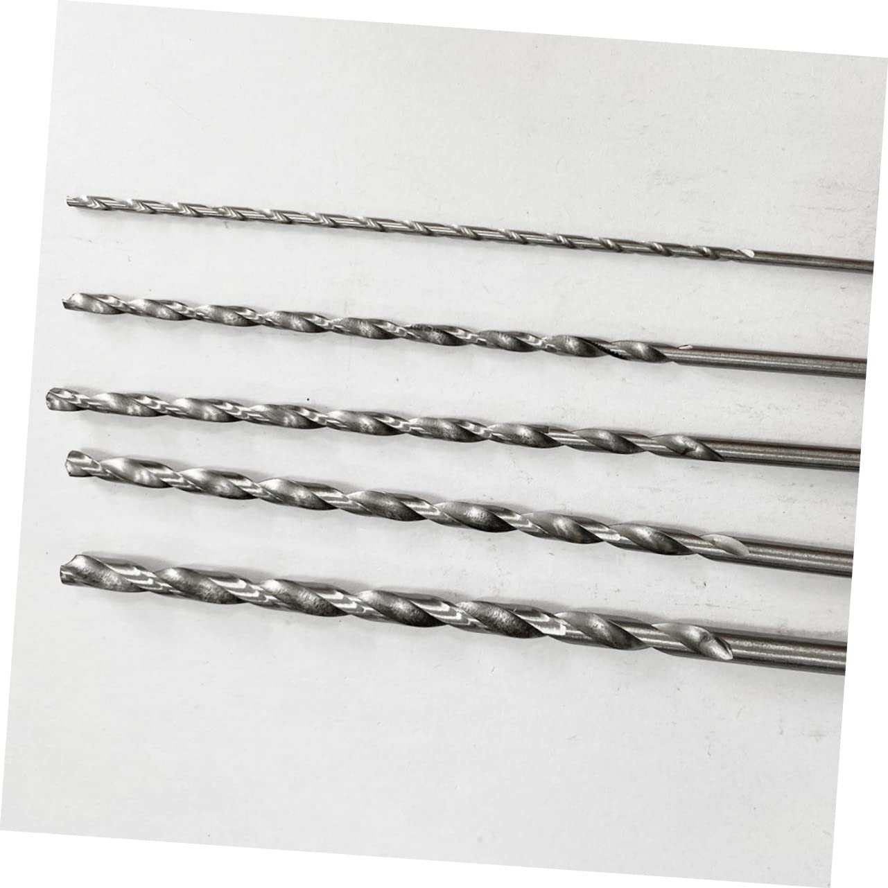 Hemobllo 8pcs Auger Drill Bit High-Speed Steel Extra Long Straight Shank for Drilling Bits and Machines