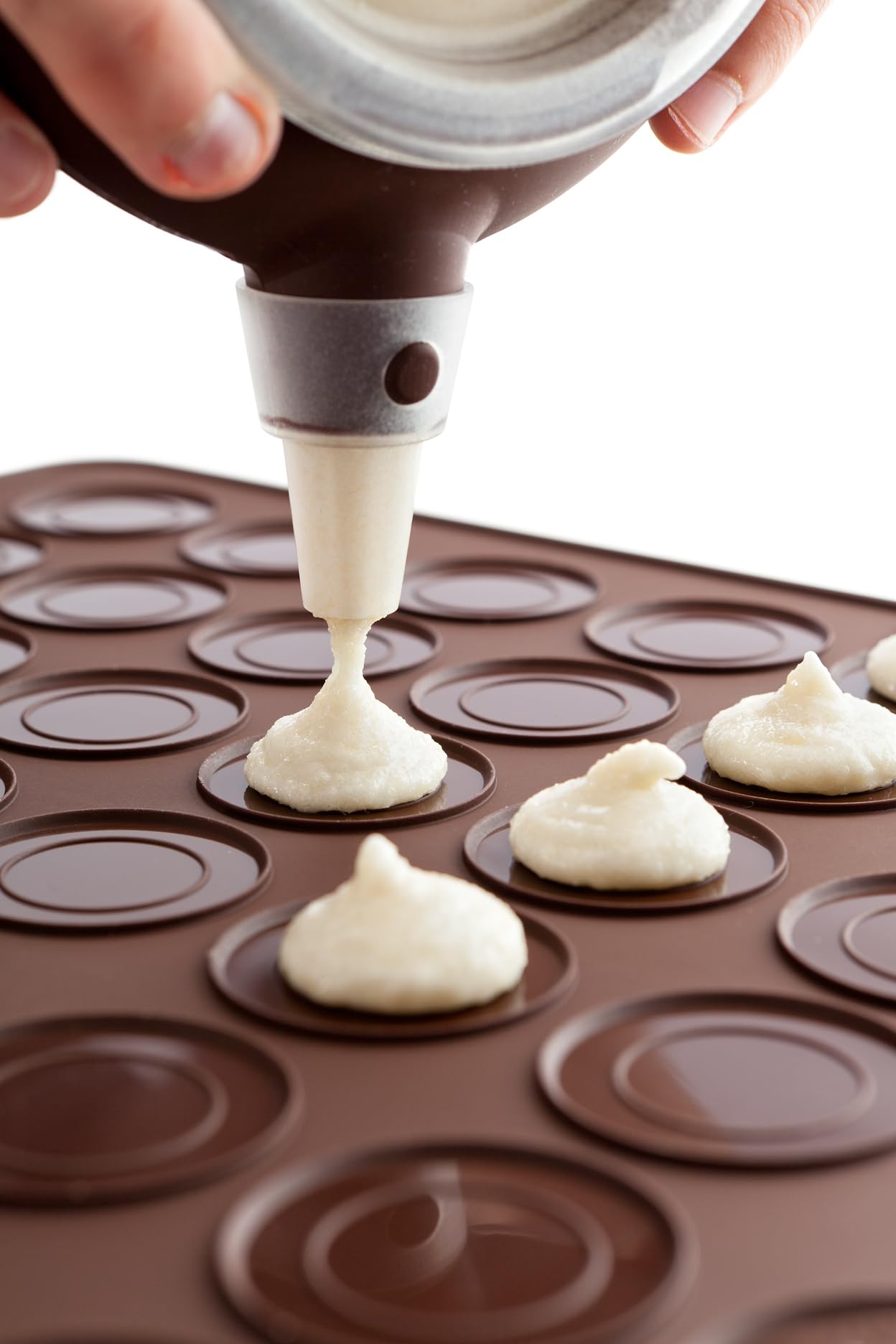 Lékué Macarons-Backset, braun Kit macaron