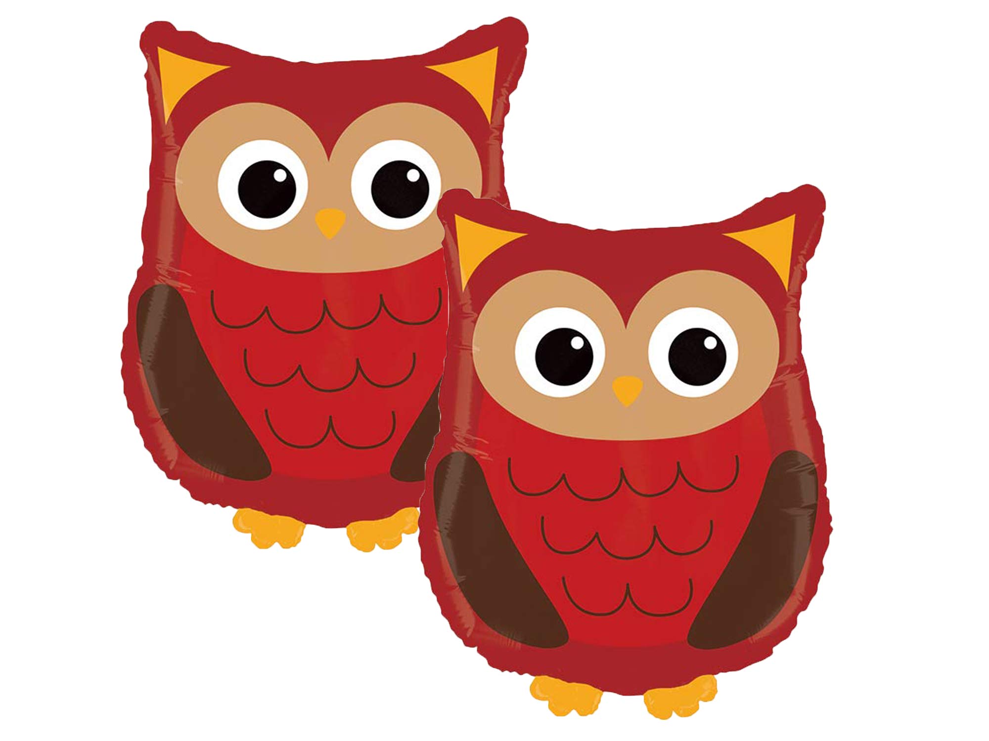 Set of 2 Adorable Woodland Owl 26" Foil Party Balloons