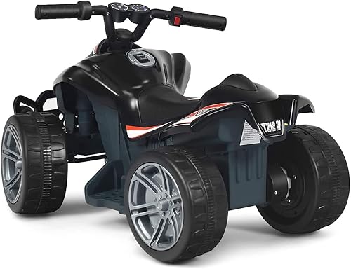 Miniatura 8 de GLACER Vehículo eléctrico con batería de 6 V y 2 velocidades para niños y niñas color negro