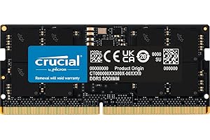 Crucial 16GB DDR5 4800MHz CL40 Laptop Memory
