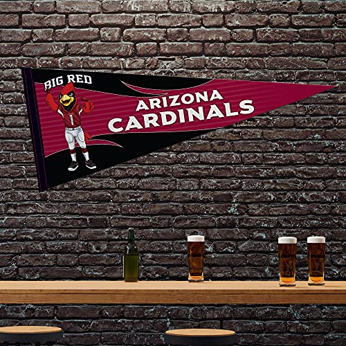 Image of Rico Industries NFL Football Mascot inch 12 inch x 30 inch Felt Wall Decor Pennant - Great for Home /Bed Room /Man Cave Decor