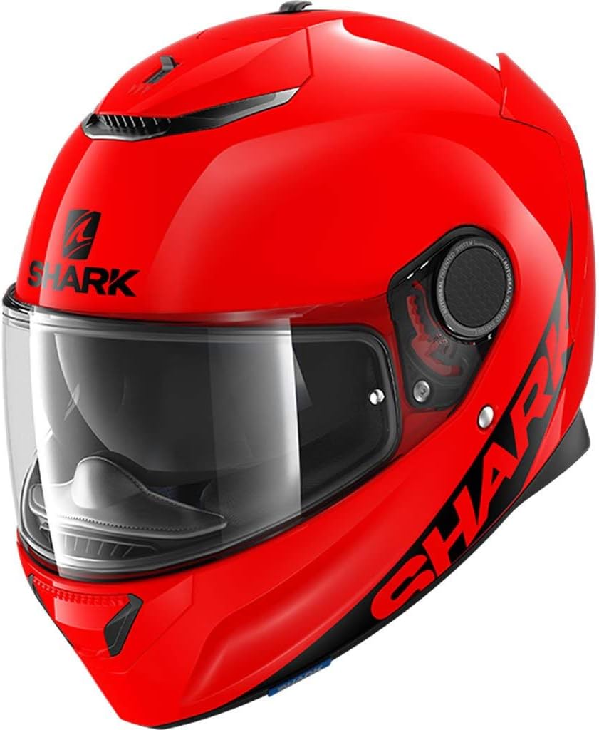 Amazon.com: Shark Unisex-Adult Full Face Spartan 1.2 Blank-Grey-Glossy-S.  (Multi, S) : Automotive