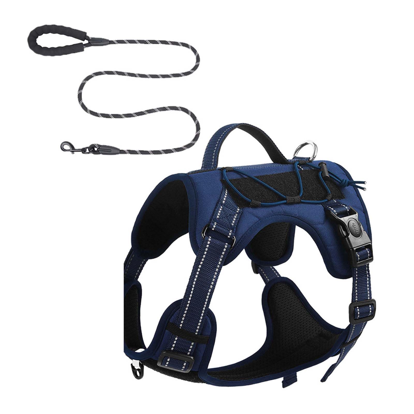 MICFENY Dog Vest Adjustable Training Harness for Large Dogs Harnesses Strong Multifunctional Leash Harness Soft Handle