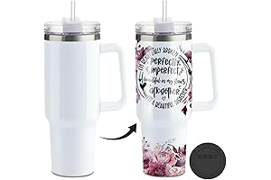 40oz Sublimation Tumbler with Handle: The Perfect Canvas for Your Creativity