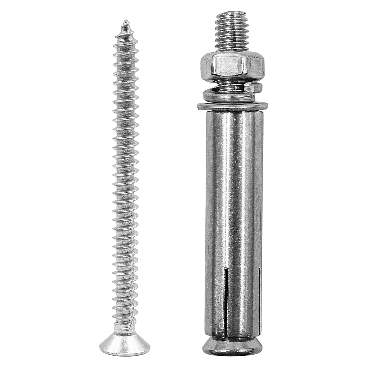 Juego de 2 ganchos de acero inoxidable de alto rendimiento, soporte de pared para hamaca, un total de 18 unidades, ganchos colgantes de techo para exteriores, columpio, saco de boxeo,