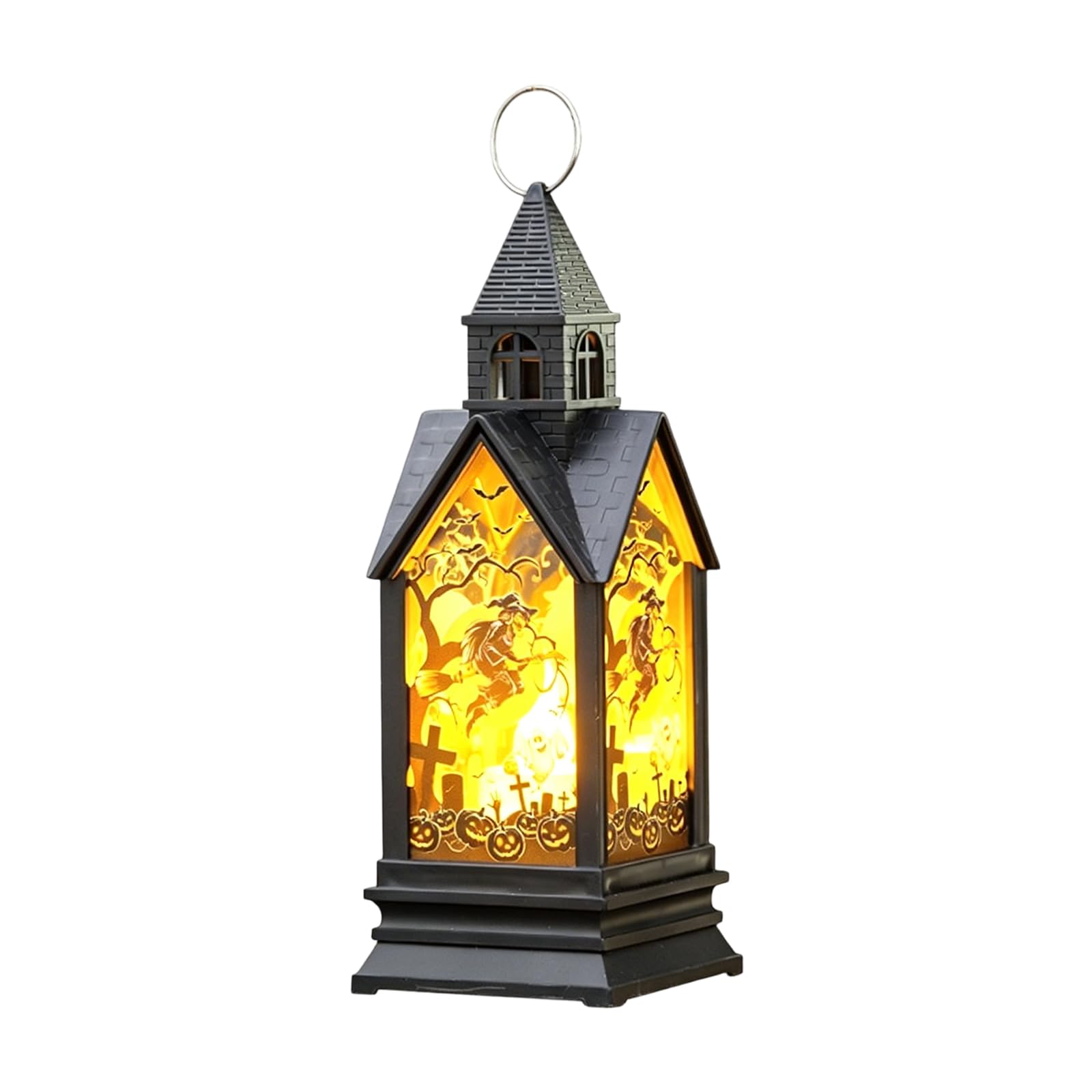 Shntig Seasonal Light for Halloween Decor, Battery Powered Warm Glow Accent for Mantel, Shelf or Party Table Display Halloween Decor Tabletop Battery Powered Accent Light Warm Glow Party Top
