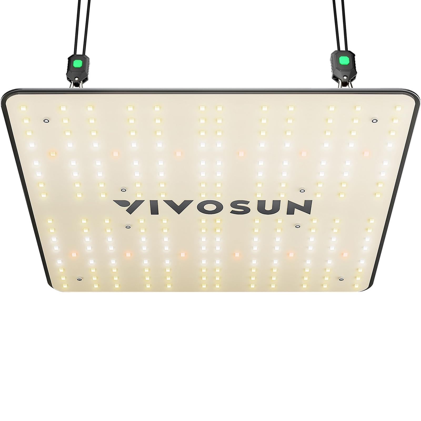 VIVOSUN Lampada Coltivazione LED 100W Spettro Completo, con Diodi Samsung, IP65, per Piante da Interno, Semina, Vegetazione e Fioritura, per Box Coltura 60x60cm, 90x90cm o Serra (Modello VS1000E)
