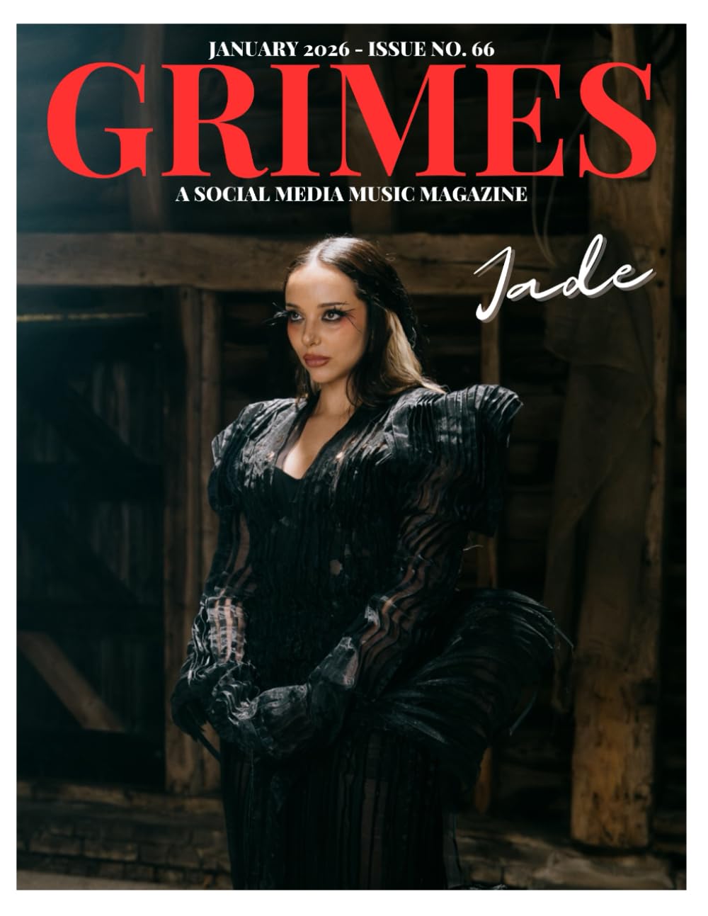 Grimes Magazine — January 2026 Issue: This issue features Jade