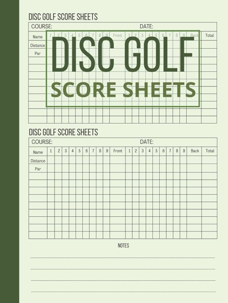 disc-golf-score-sheets-cute-scorebook-for-frisbee-golf-players-and-lovers-parks-press-portia-amazon-com-books for Free Printable Disc Golf Scorecards Disc Golf Score Sheets: Cute Scorebook For Frisbee Golf Players and Lovers: Parks Press, Portia: Amazon.com: Books for Free Printable Disc Golf Scorecards