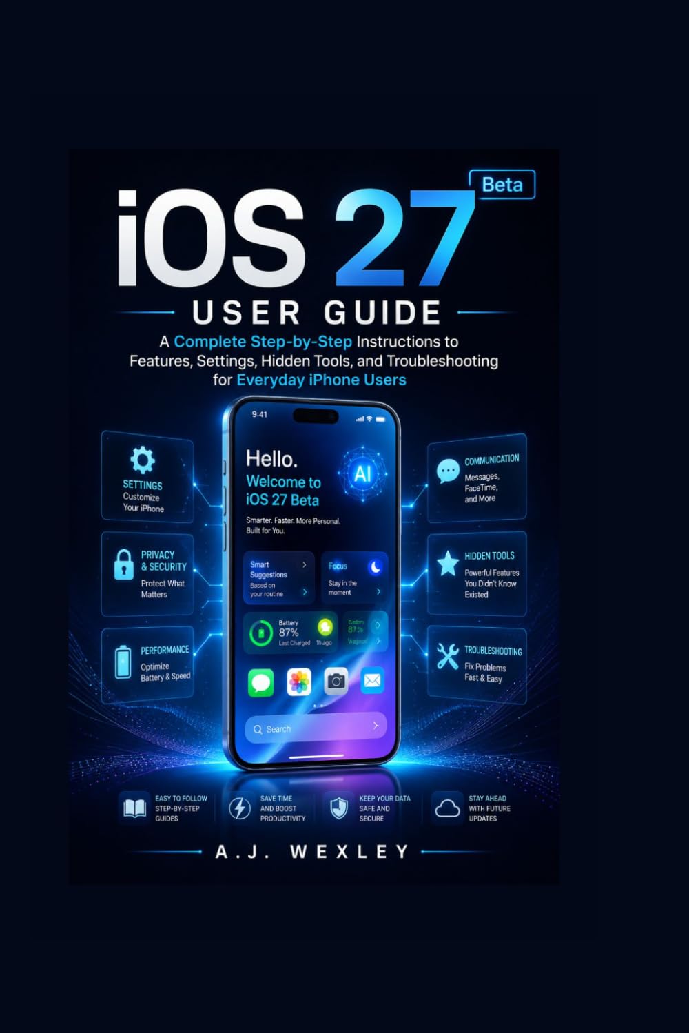iOS 27 Beta User Guide: A Complete Step-by-Step Instructions to Features, Settings, Hidden Tools, and Troubleshooting for Everyday iPhone Users