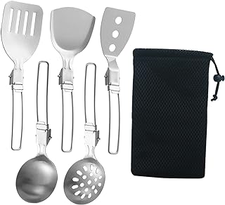 Camping Utensil Set - Foldable Organizer