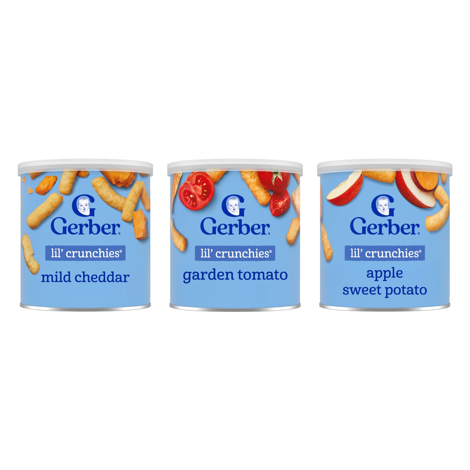 Snacks for Baby Lil’ Crunchies Baked Grain Snack 1.48 OZ Ranch (Pack of 6) by Gerber – 1.48 Ounce (Pack of 6), Pack of 6