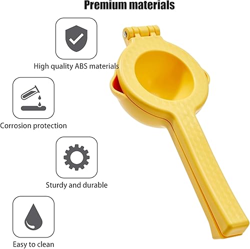 Miniatura 2 de Exprimidor manual de frutas, exprimidor portátil de limón, naranja, cítricos, lima, granada, herramienta de extracción de jugo fresco de gran