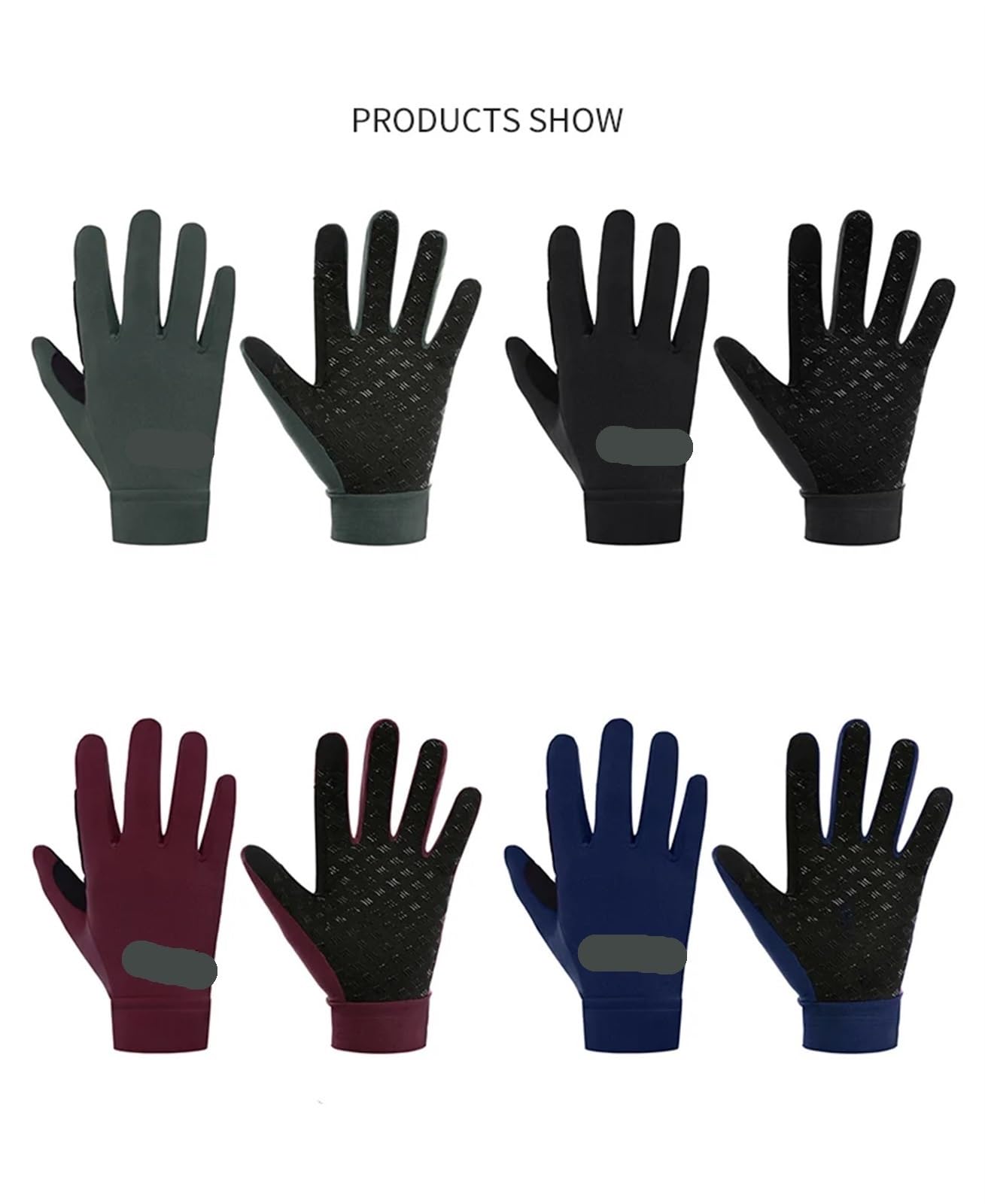 Guantes de Ciclismo Hombres Invierno Mujeres Carreras función táctil a Prueba Golpes Mantener Caliente otoño Engranaje para Ciclismo