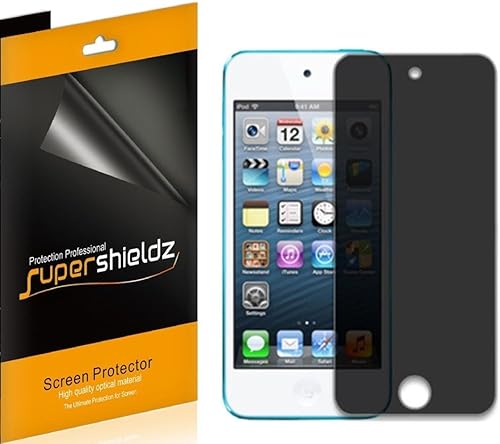 Supershieldz Paquete de 2 protectores de pantalla de privacidad antiespía diseñado para Apple nuevo iPod Touch (7 generación 2019 lanzado, 6 y 5