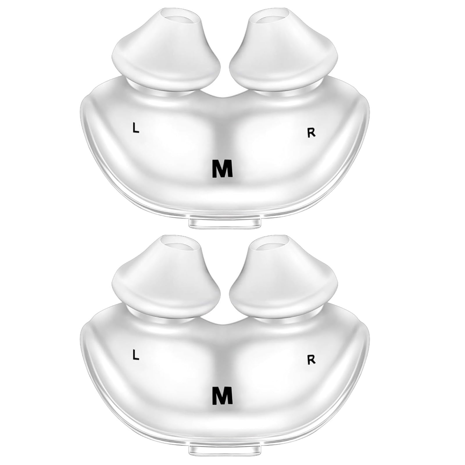 AirFit P10 - Cuscino nasale di ricambio per AirFit P10, facile da sostituire (M, confezione da 2)