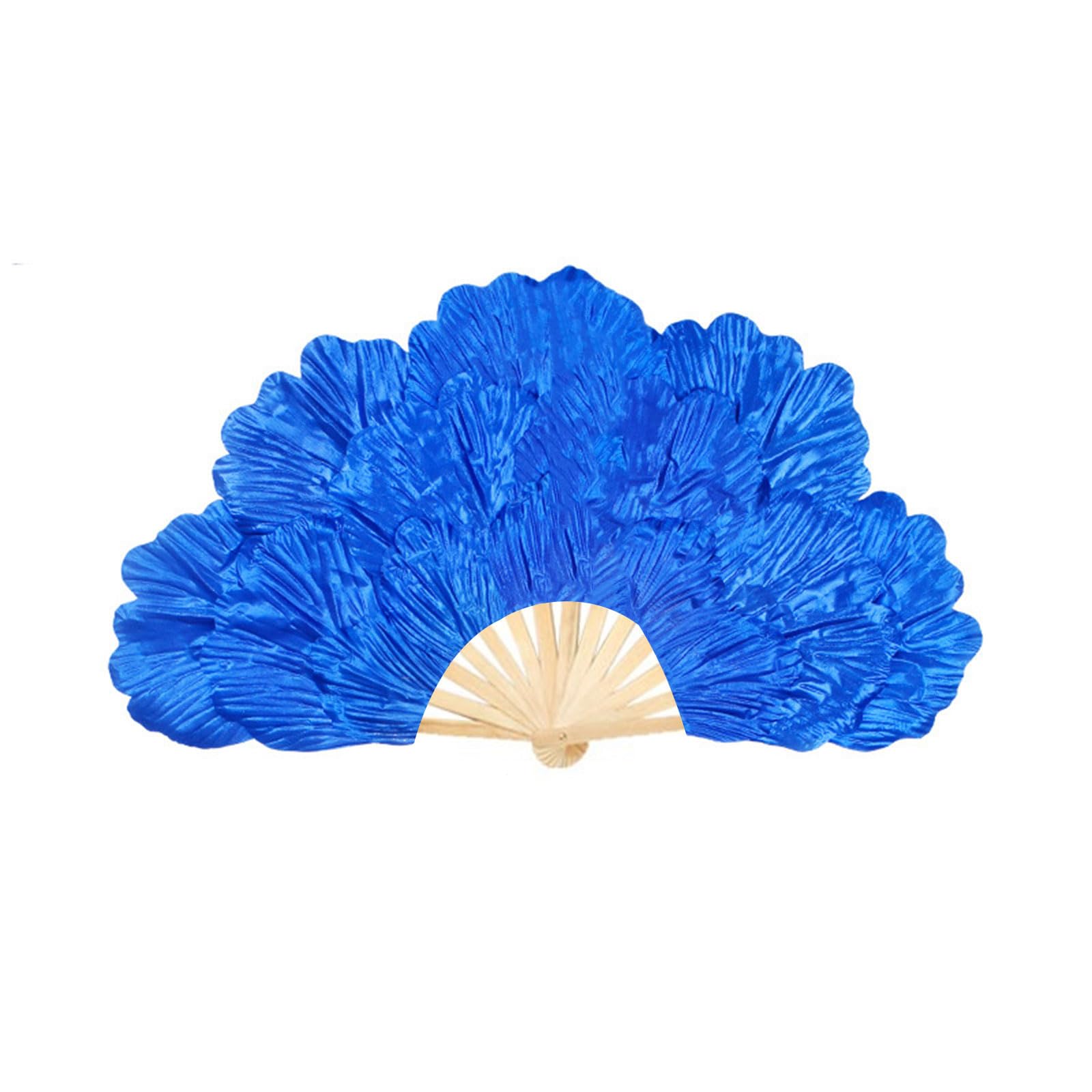 NEWFT Chinese Styles Elegant Large Peony Petal Dance Fan for Dancers and Traditional Culture Enthusiasts Elegant Handheld Fan