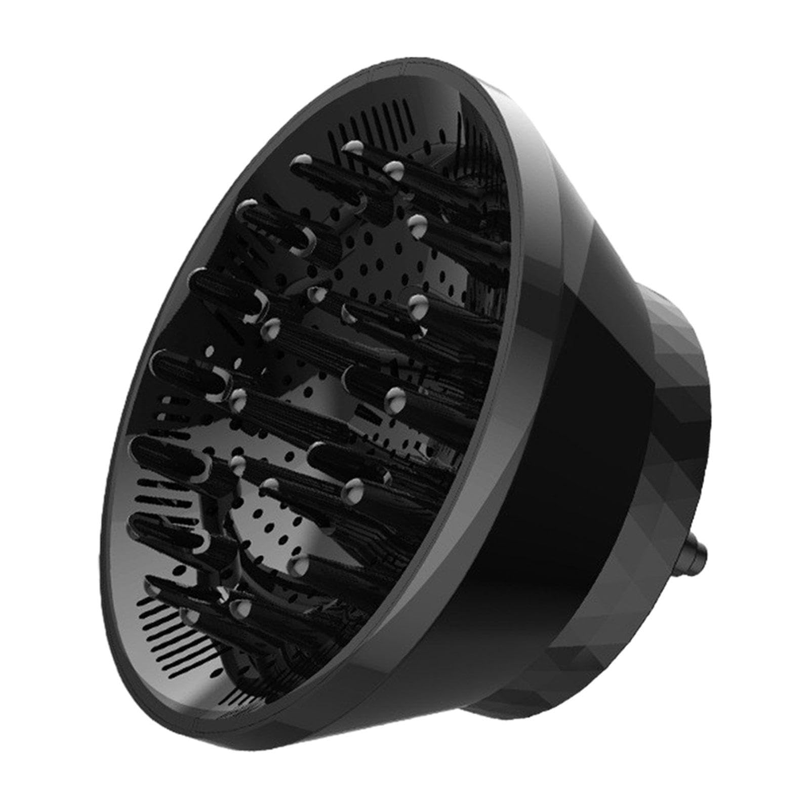 Universal Diffuser Attachment Fit 1.4inch-3inch Blow Dryer Salon Accessories Black-image-2