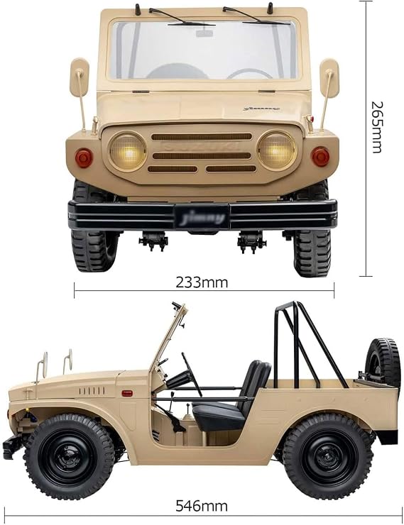 1/6 RC Crawler RC Car Model Car 15 كم/ساعة 4WD Hobby RC Crawler RC Cars RS سيارة التحكم عن بعد مع مصابيح LED مركبة 4 قنوات 2.4 جيجا هرتز جهاز إرسال للبالغين
