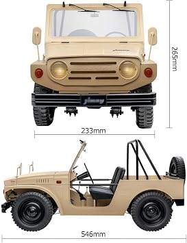 1/6 RC Crawler RC Car Model Car 15 كم/ساعة 4WD Hobby RC Crawler RC Cars RS سيارة التحكم عن بعد مع مصابيح LED مركبة 4 قنوات 2.4 جيجا هرتز جهاز إرسال للبالغين