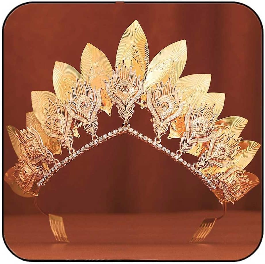 Gortin Gold Leaf Crown Wedding Headband Goddess Halo Jamaica Ubuy