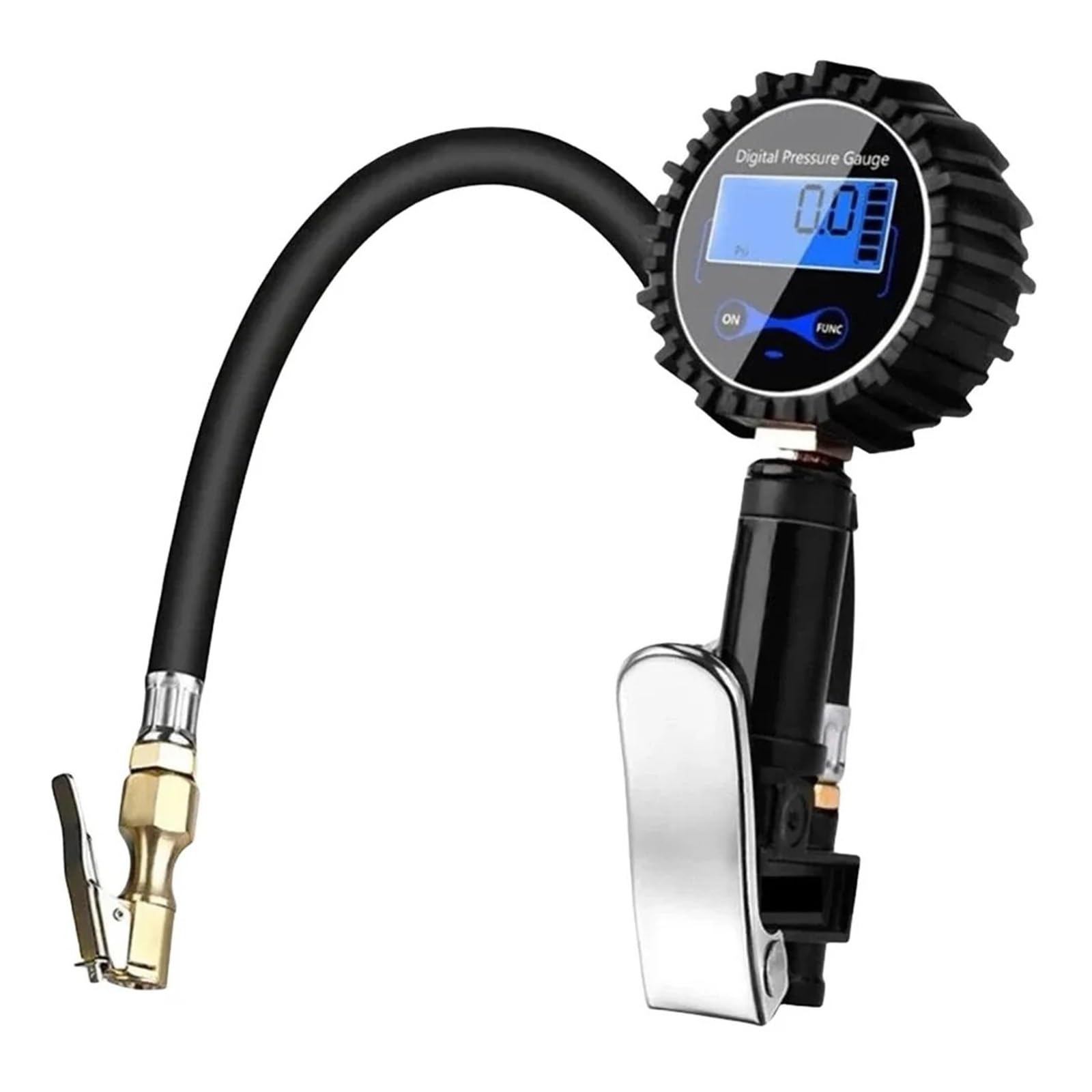 Digitaler Reifenfüller mit Manometer, LCD-Display, 200 PSI max