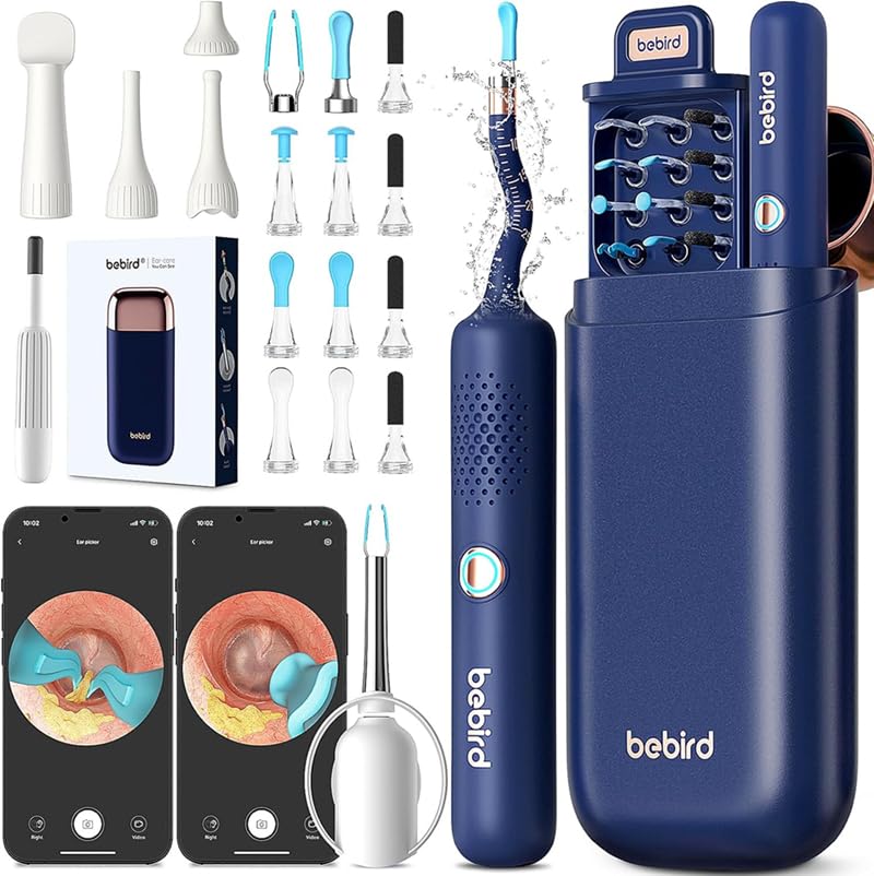 HD Visual Ear Cleaner with Flexible Camera Bendable Earpick Tool for Safe Earwax Removal All-in-One Personal Care Cleaning