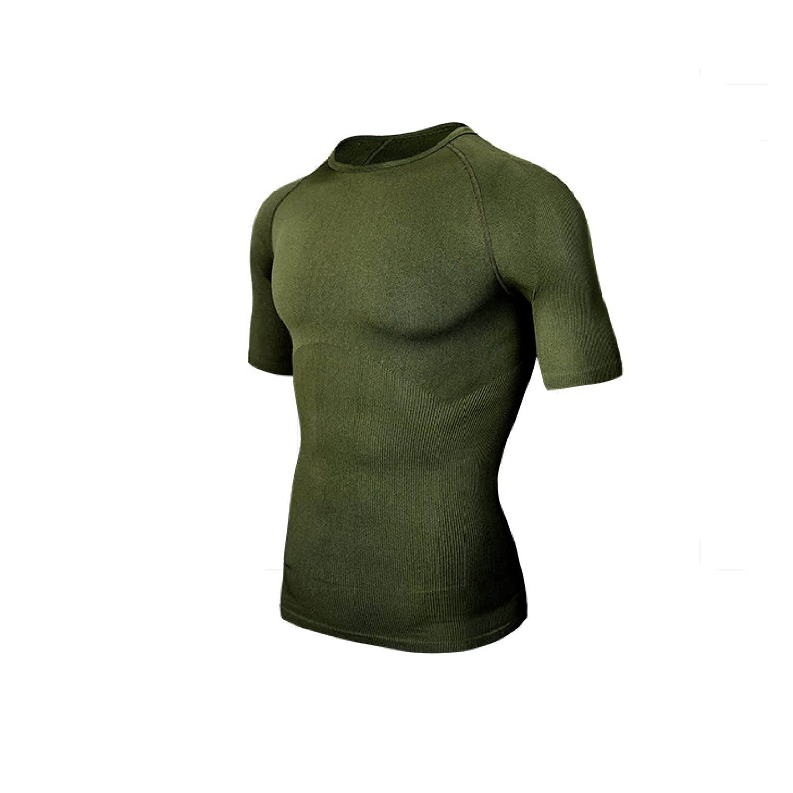Męska odzież modelująca tank top z okrągłym dekoltem kompresyjne koszule odchudzające odchudzanie odchudzanie modelowanie ciała podkoszulek na siłownię dobre