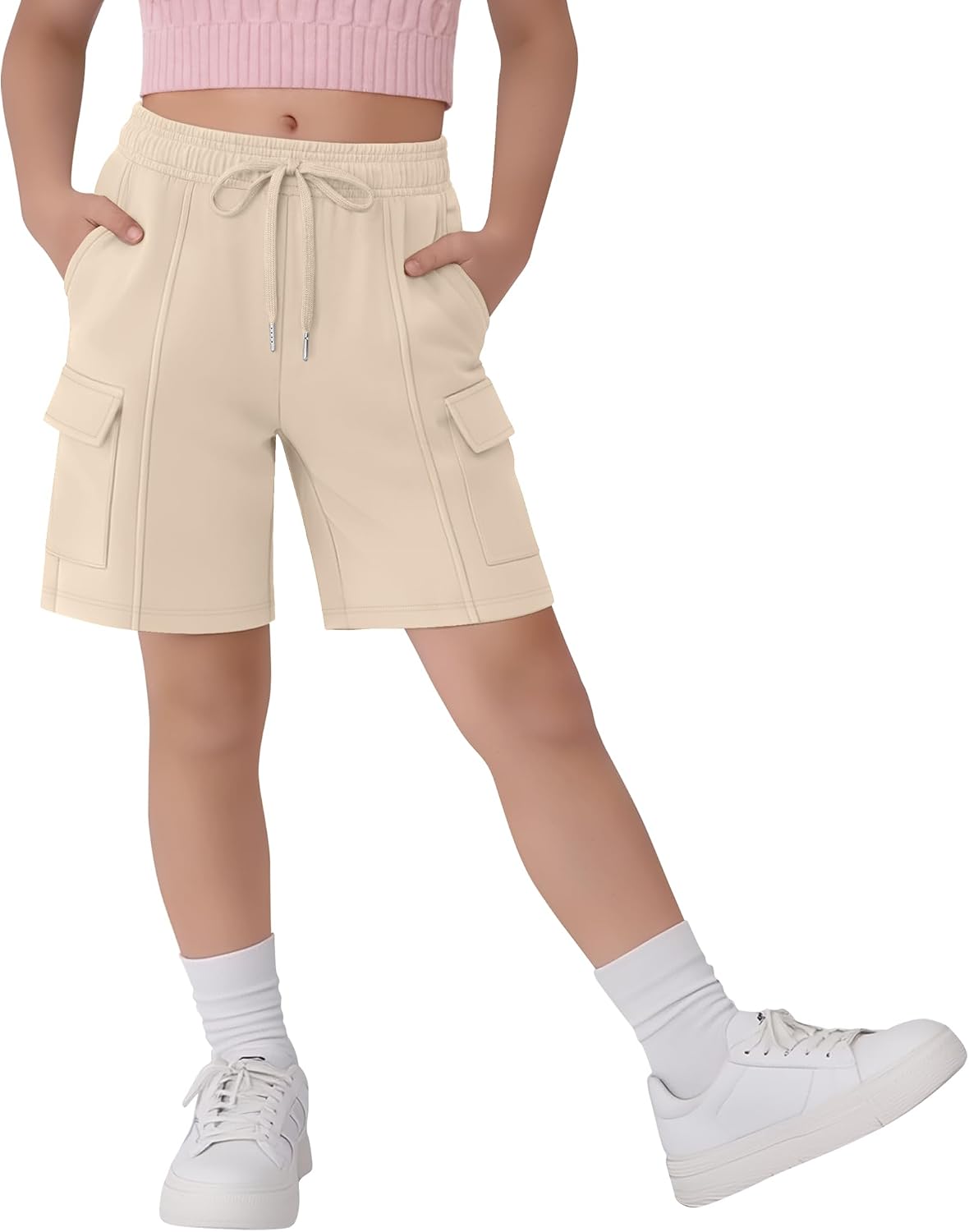 Girl's Bermuda Cargo Shorts
