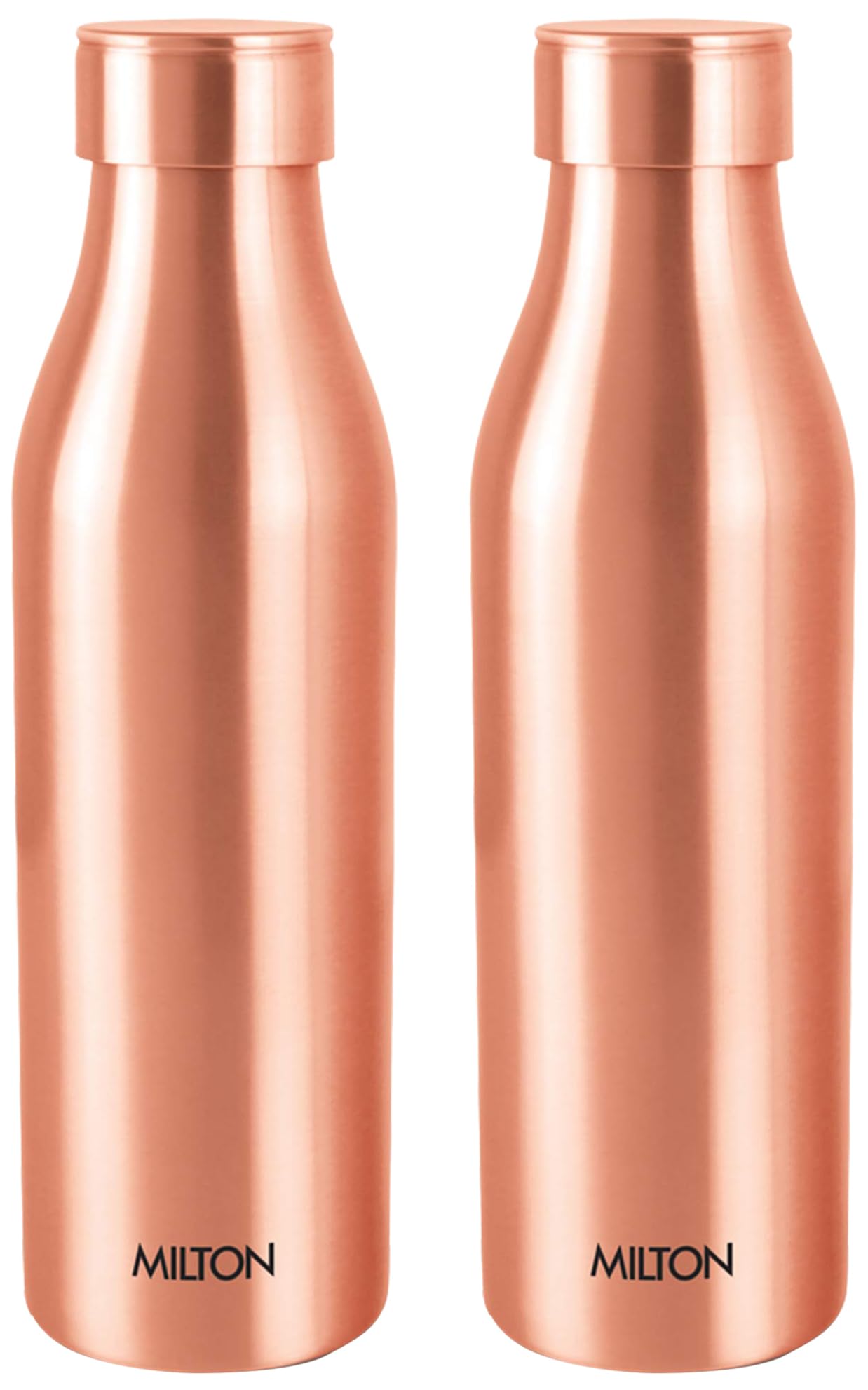 MILTON Copper Charge 1000 Water Bottle, 930 ml, 1 Piece, Copper | Leak Proof | Office Bottle | Gym Bottle | Yoga Bottle | Home | Kitchen | Hiking | Treking Bottle | Travel Bottle (Pack of 2)