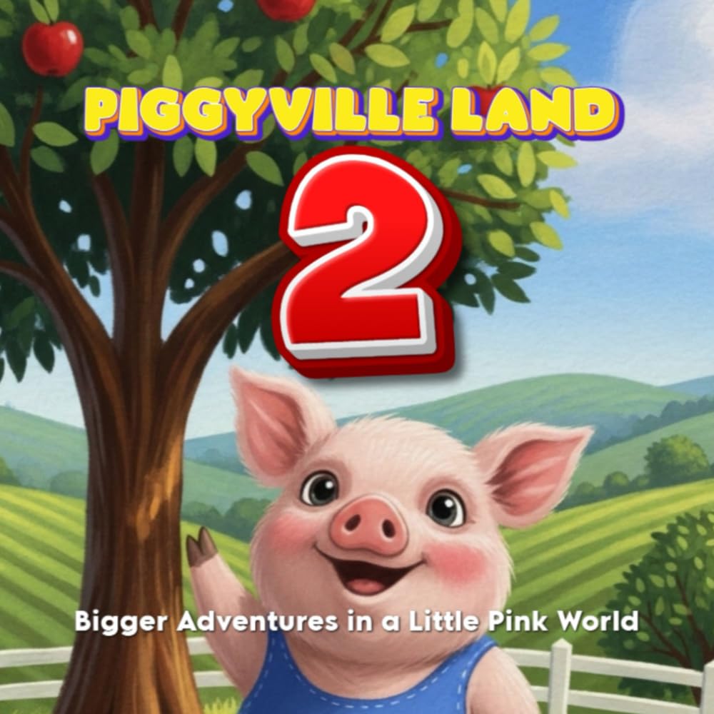 PIGGYVILLE LAND 2: Bigger Adventures in a Little Pink World: Big Adventures in a Little Pink World Series – Book 2