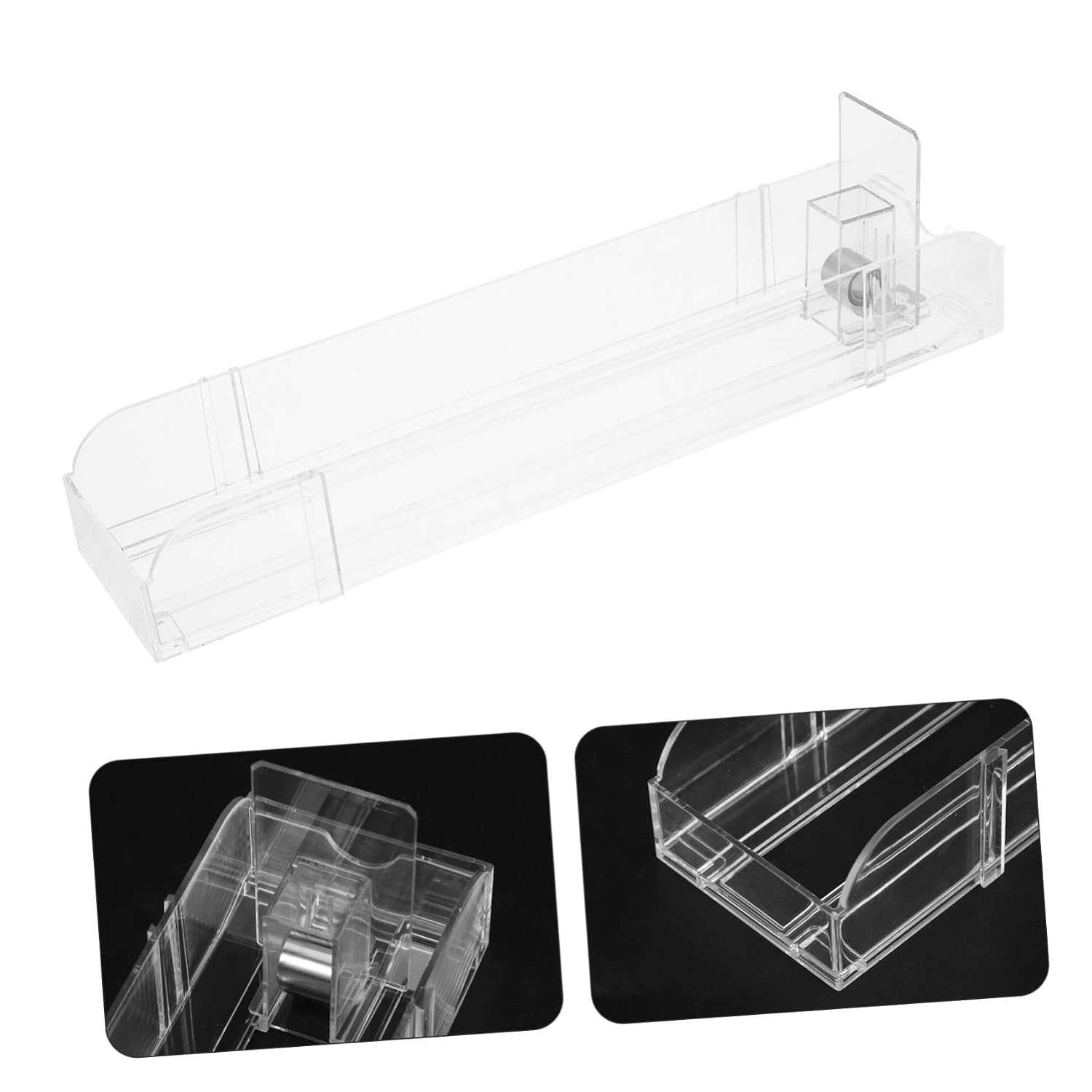 Dual-Sided Drink Pusher Organizer for Store Display, Ps Shelf