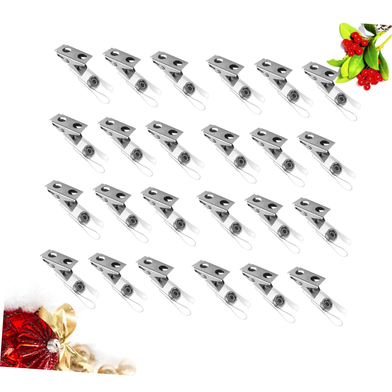 150pezzi Clip Badge Metalliche Con Cinghie Pvc Trasparenti Per Tesserini e Distintivi Per Ufficio Conferenze e Eventi Professionali