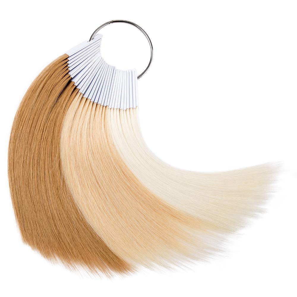 Buy 30/pack 100 Human Hair Swatches for Testing Color Swatch Level
